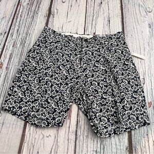 Goodthreads men’s slim 7” Flat-front Navy Ditsy Floral stretch shorts size 31